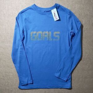 Cat & Jack Boys Graphic Print Blue T-Shirt -I